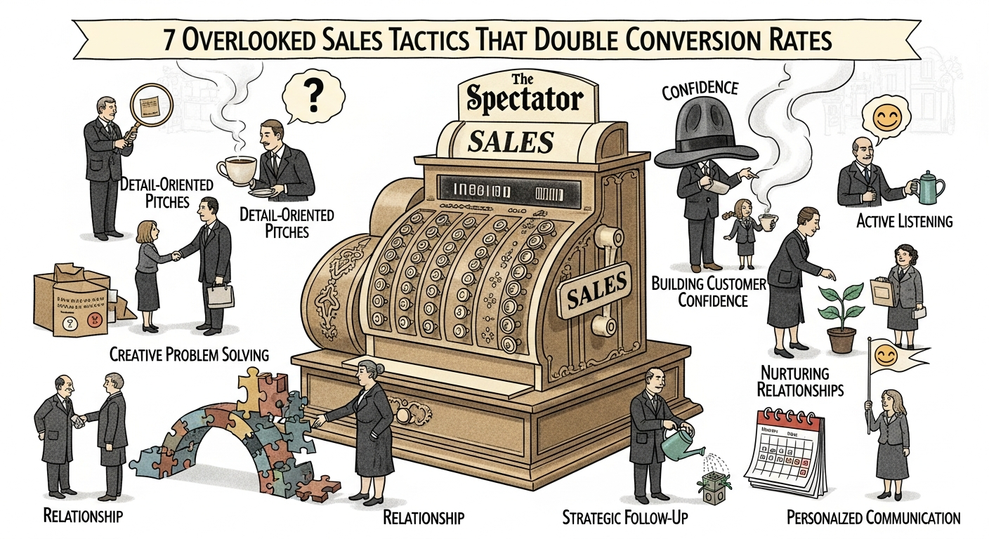 7 Overlooked Sales Tactics That Double Conversion Rates